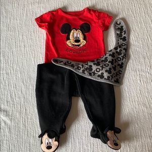 Disney Mickey Mouse 6M full set outfit